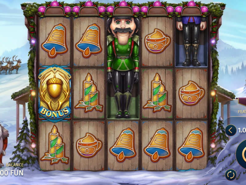 Big Stack Nutcrack Base Game Play