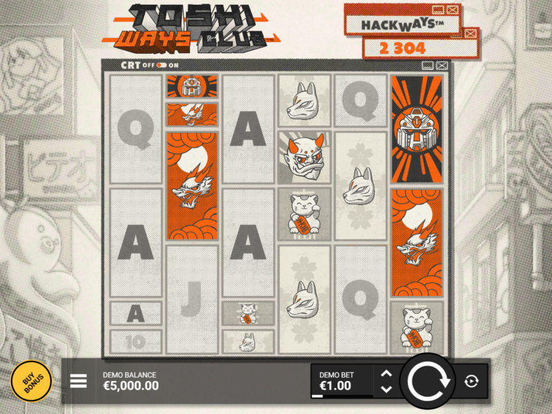 Toshi Ways Club Base Game Play